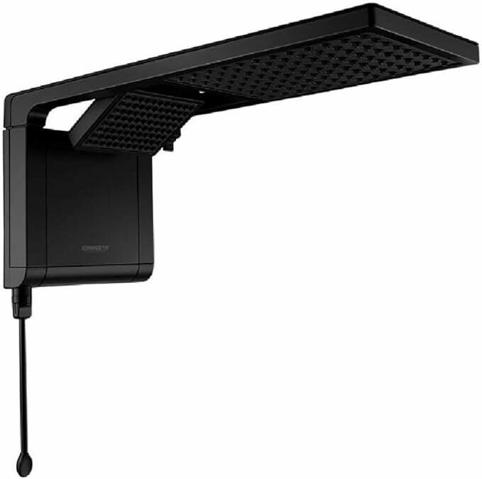 DUCHA ACQUA DUO PRETO FOSCO 7800W LORENZETTI REF: 7510142
