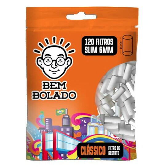 FILTRO CLASSICO 6 MM C/ 10UN BEM BOLADO