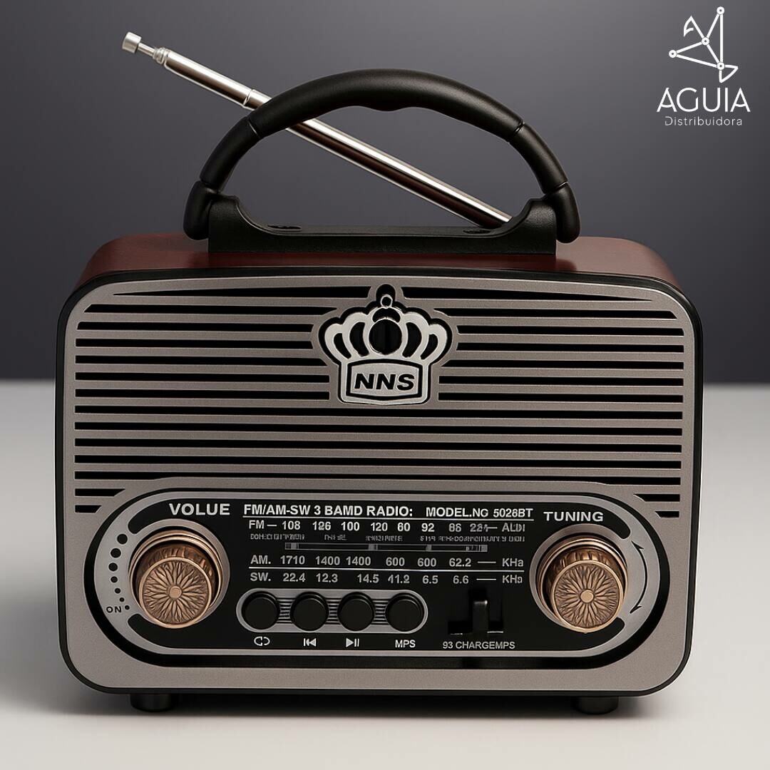 RADIO KA-3179 FM/AM/SW/USB/TF/BLUETOOTH 17X12CM | AGUIA