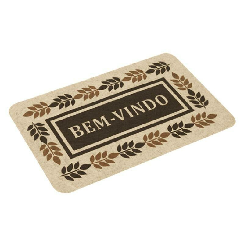 Tapete Antiderrapante Bem-Vindo 01 Alklin