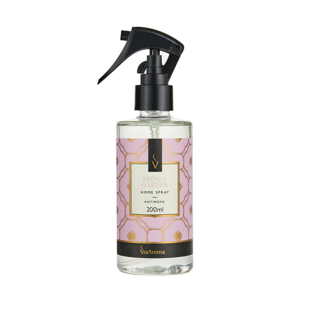 Home Spray Peônia Garden 200ml Via Aroma