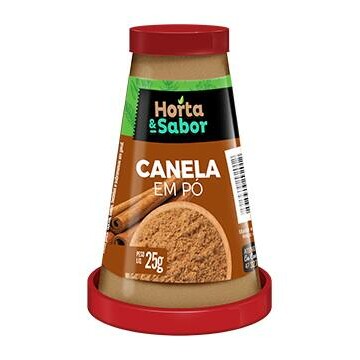 HORTA E SABOR CANELA EM PO 25G SALEIRO