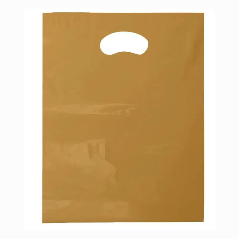 Sacola Boca de Palhaço 40x50 c/1kg Dourada