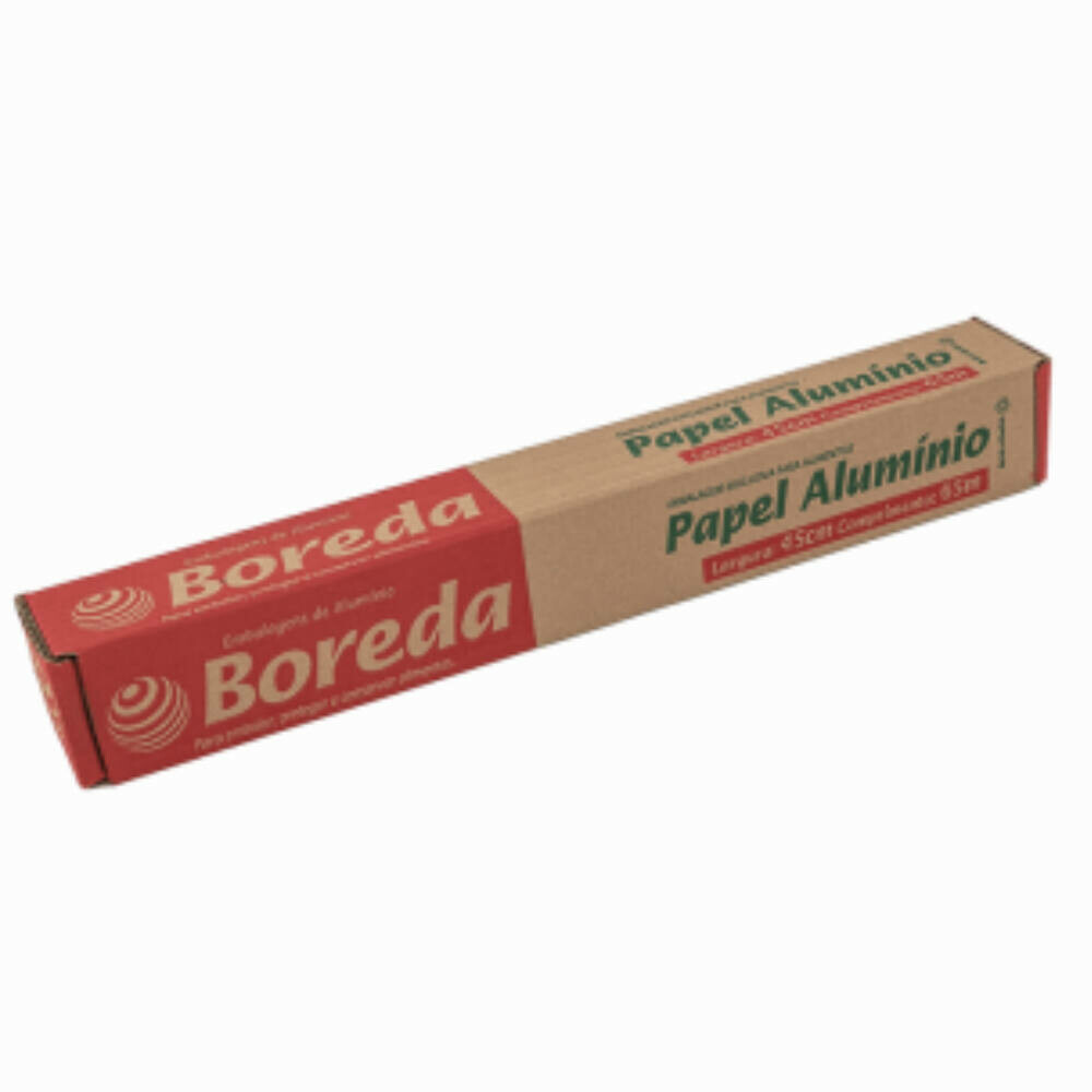 Papel Alumínio ﾠ45x65 Boreda