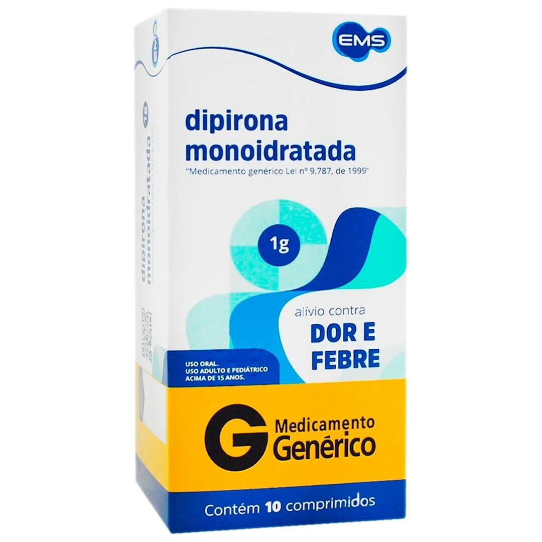 DIPIRONA 1G 10CP