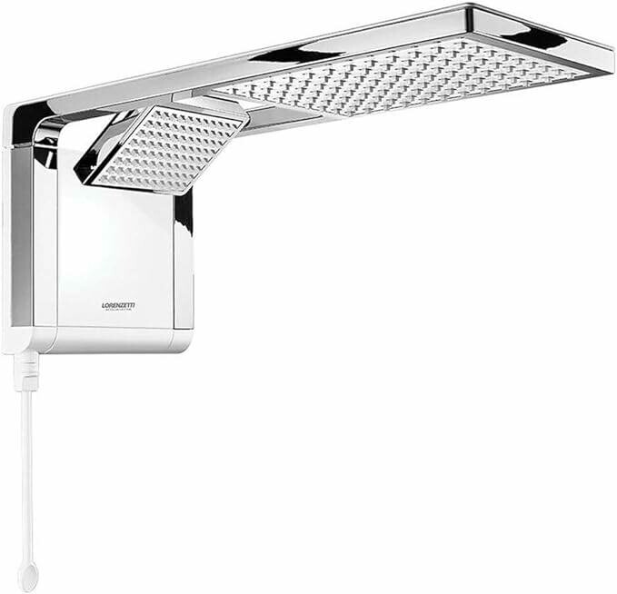 DUCHA ELETRONICA ACQUA DUO BRANCO/CROMADA ULTRA 7800W LORENZETTI 750101