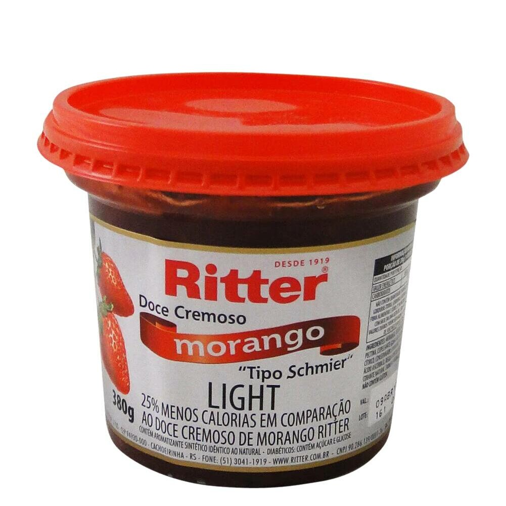 DOCE 380G LIGHT MORANGO RITTER