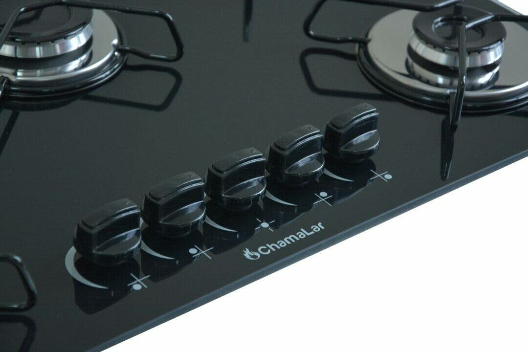 Anafe Classic 5 hornallas Negro 2