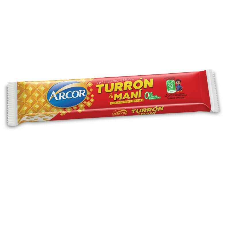 TURRON & MANI 50X25G ARCOR