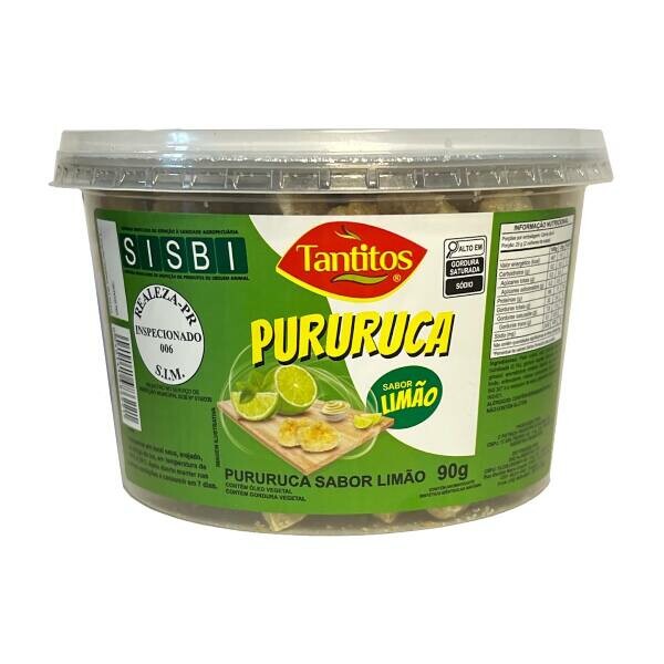 PURURUCA TANTITOS 90G LIMAO