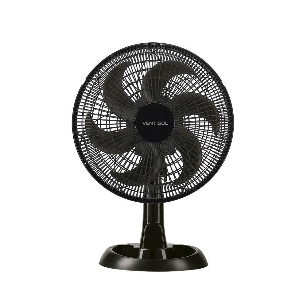 VENTILADOR OCILANTE MESA TURBO 30CM PRETO VENTISOL-78984619669036
