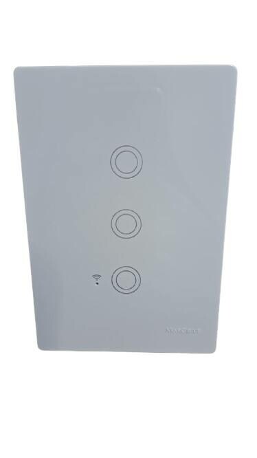 INTERRUPTOR INTELIGENTE TOUCH 3 TECLA BR BIVOLT - MARGIRIUS
