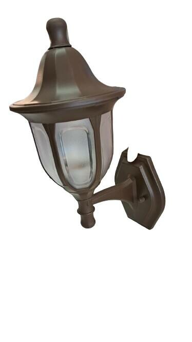 ARANDELA 1 LAMPADA COM SUPORTE INFERIOR IMBUIA REF.8431 CLICK INJET