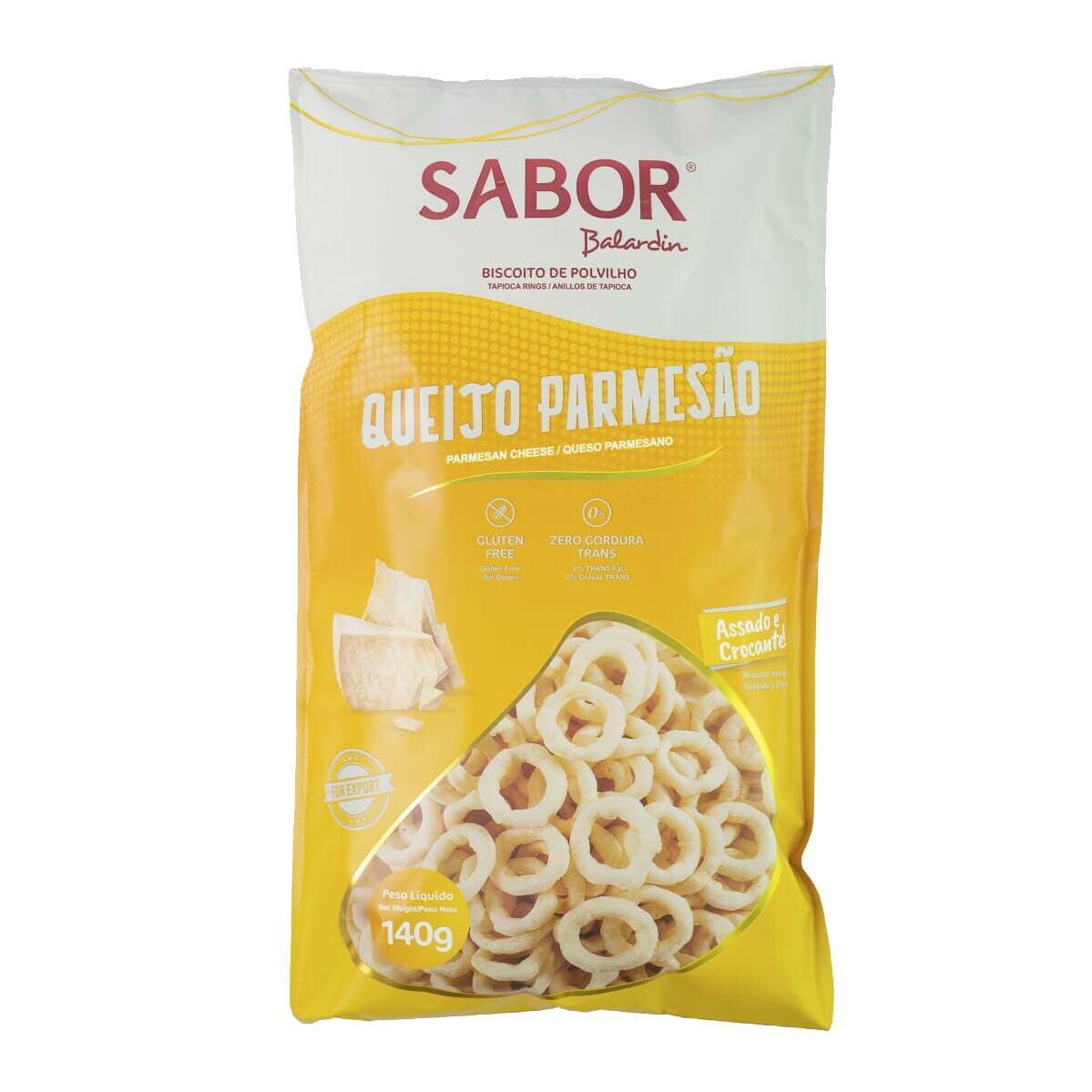 BISC. POLVILHO 140G T. QUEIJO PARMESAO