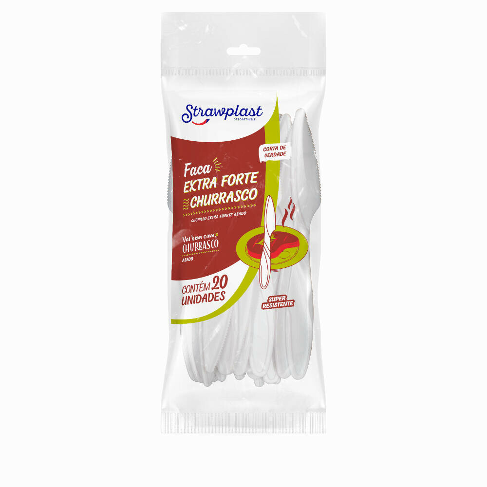 PCT. C/20 FACA EXTRA FORTE BRANCA