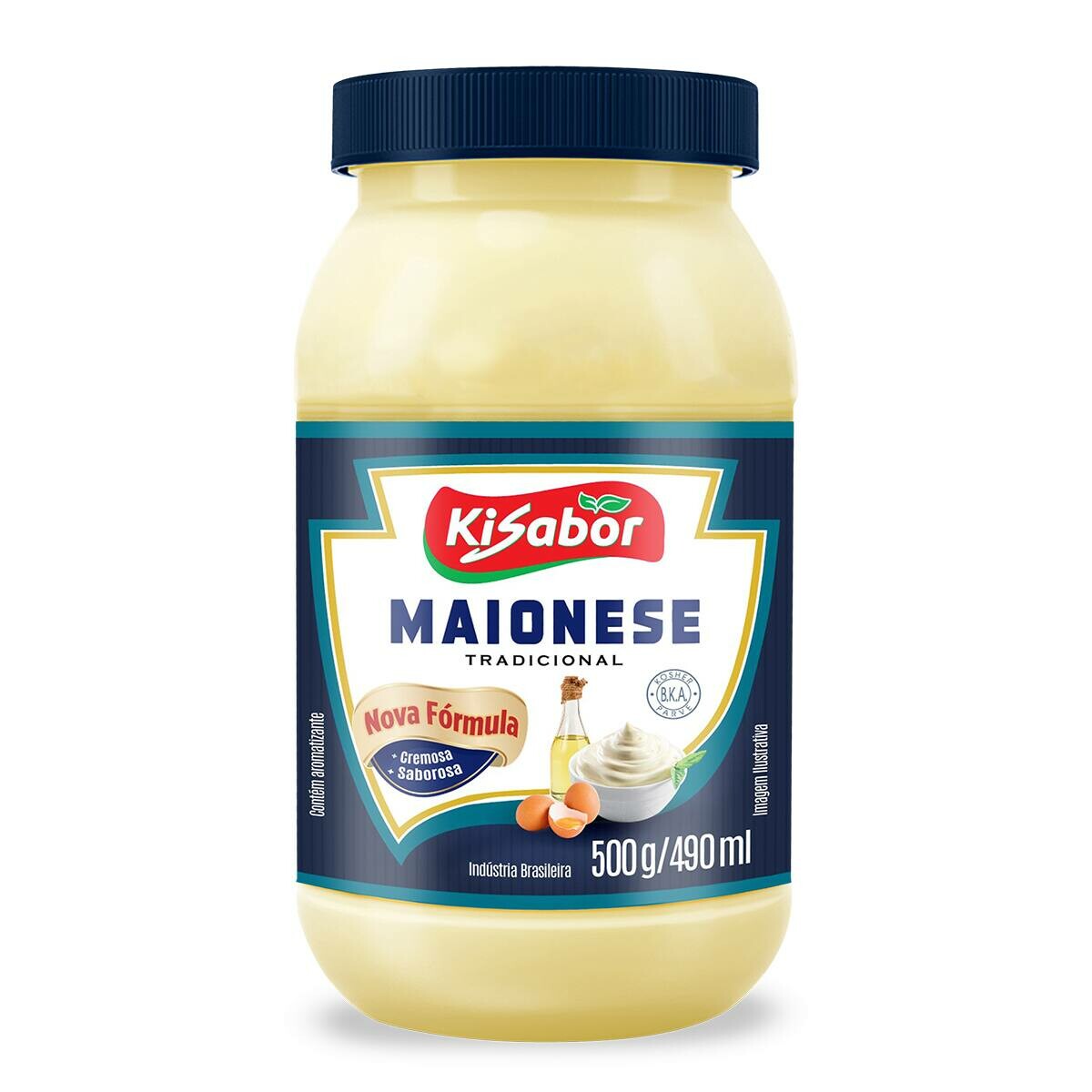 MAIONESE POTE 500G KISABOR
