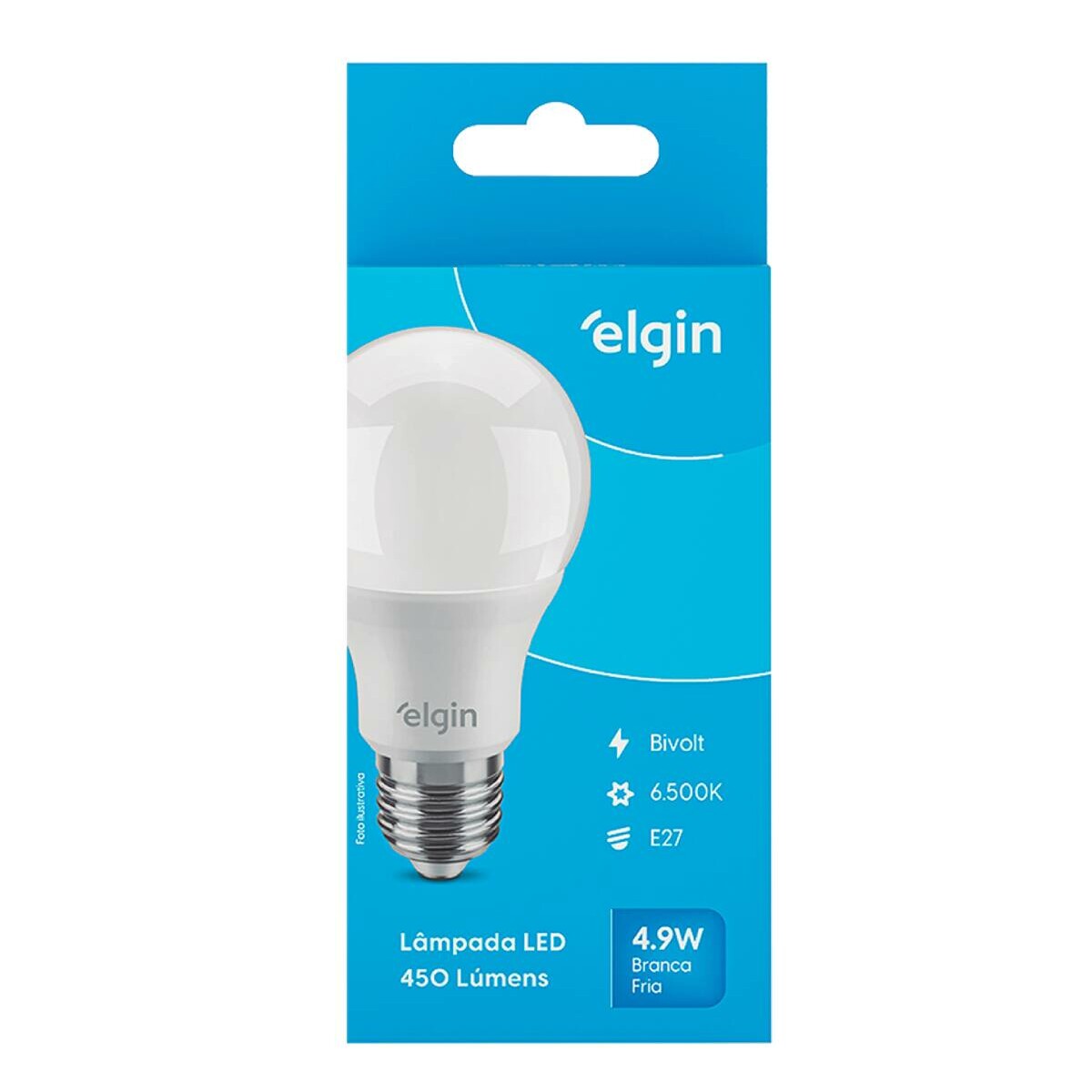 LAMPADA LED 4,9W 6500K ELGIN
