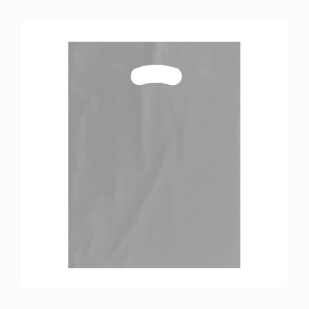 Sacola Boca de Palhaço 30x40 c/1kg Prata