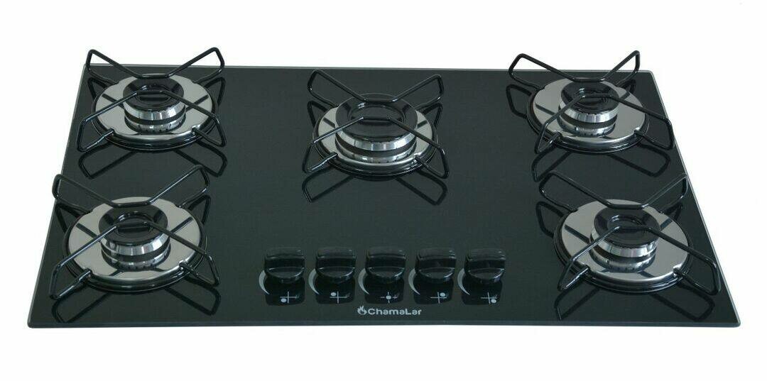 Anafe Classic 5 hornallas Negro 3