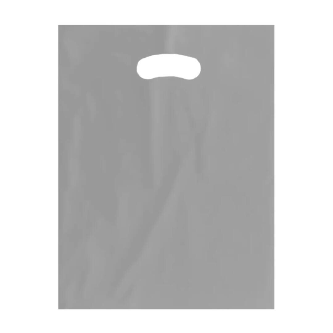 Sacola Boca de Palhaço 40x50 c/1kg Prata