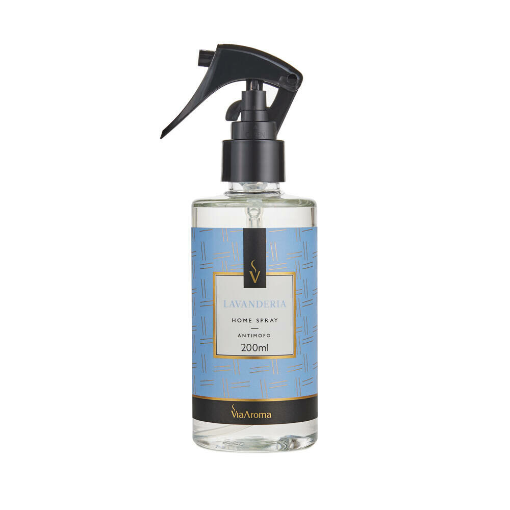 Home Spray Lavanderia 200ml Via Aroma