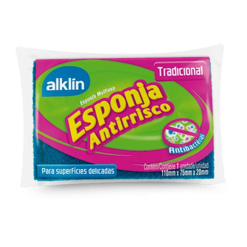 Esponja Alklin Antirrisco Azul