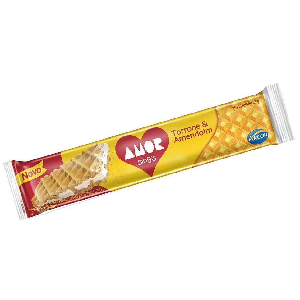 TORRONE & AMENDOIM 50X25G AMOR