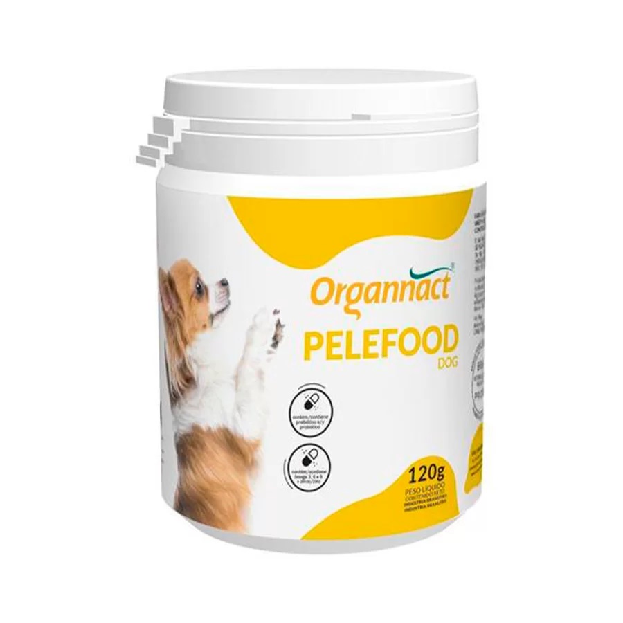 SUPLEMENTO ORGANNACT PELEFOOD PARA CÃES 120G