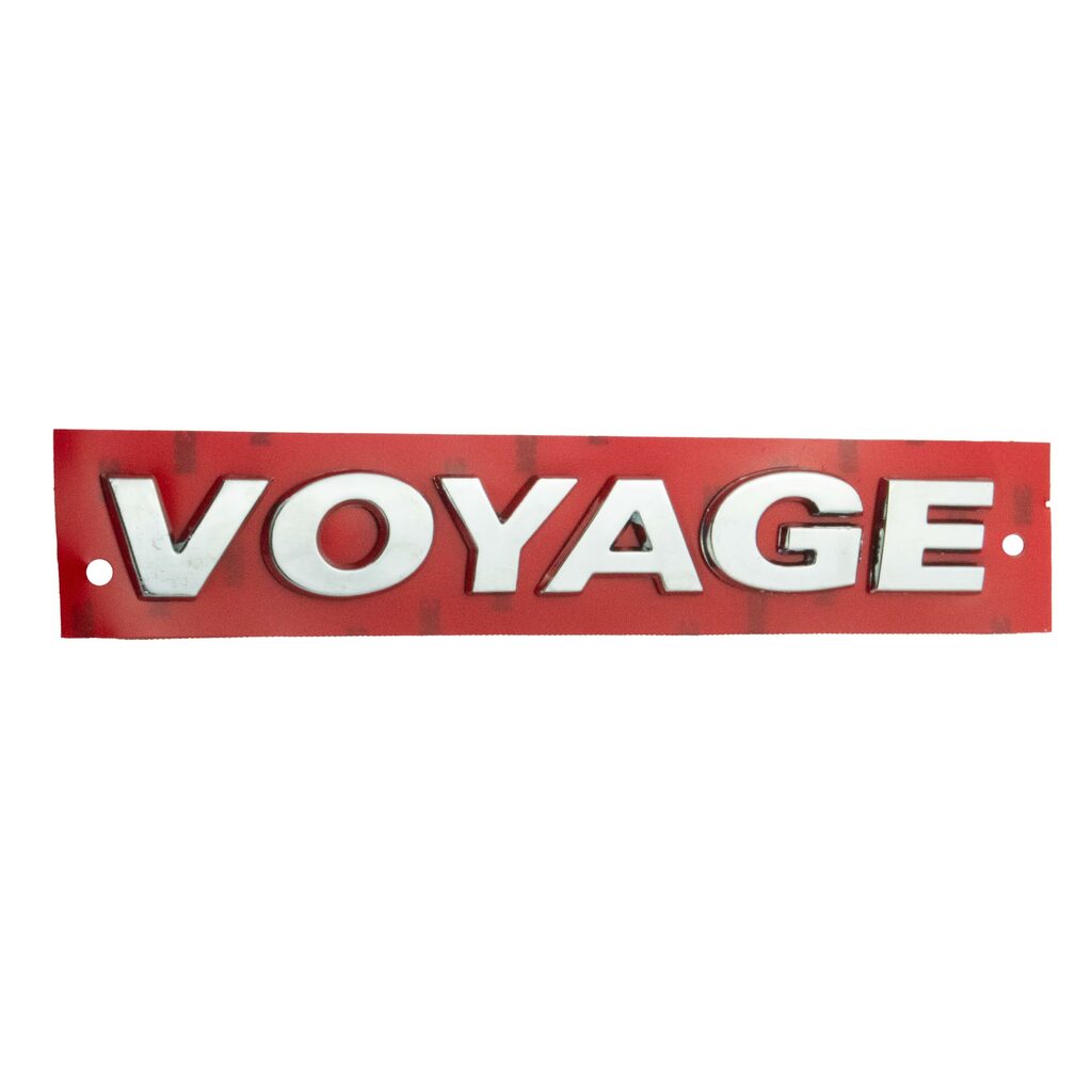EMBLEMA VOYAGE 2013 EM DIANTE  (CROMADO)