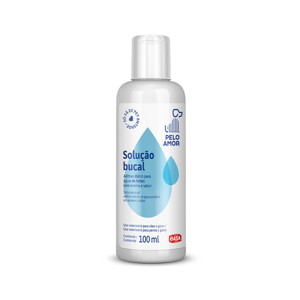 SOLUCAO BUCAL PARA CAES E GATOS IBASA 100ML