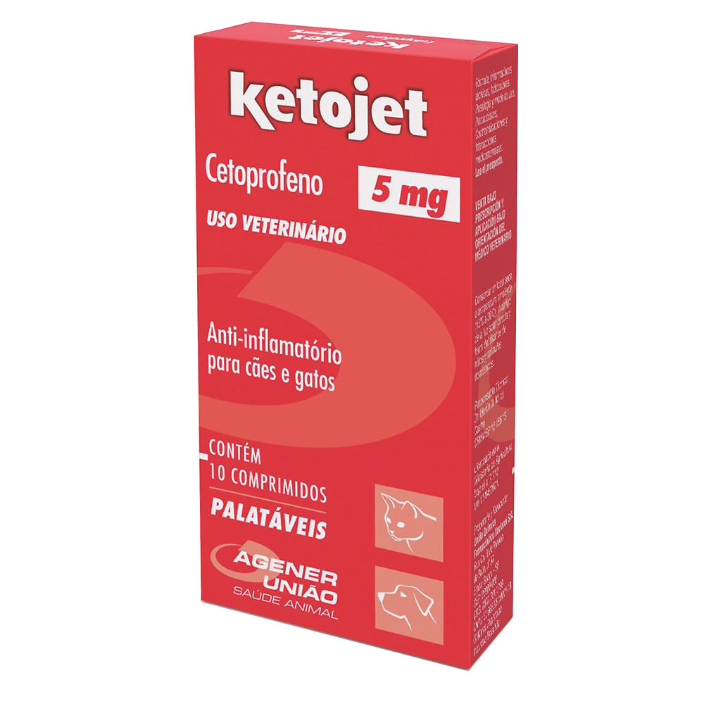 # KETOJET 5MG CARTELA COM 10 COMPRIMIDOS